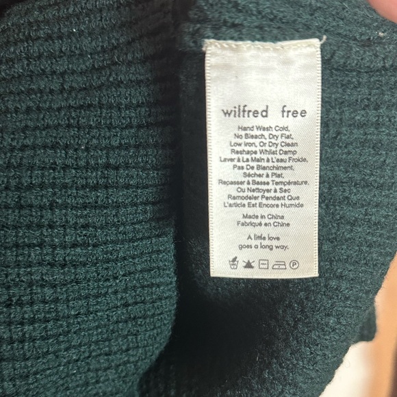 Wilfred Free Green Knit Sweater - Picture 5 of 5